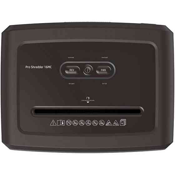 Знищувач документів HP OneShred 16MC, A4, 80g х 16 листів, 2*15, 30 л, P-5 Винница