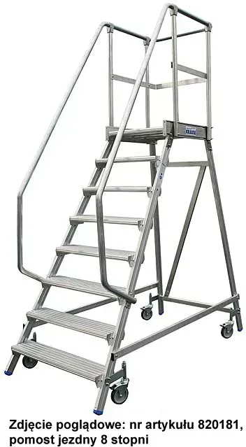 Krause Pomost Jezdny 8 Stopni Aluminiowych (820181) Киев - изображение 1