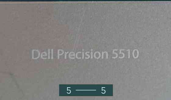 Ноутбук DELL Precision 5510 Intel Xeon / NVIDIA Quadro M1000M / 3840x 2160. Київ