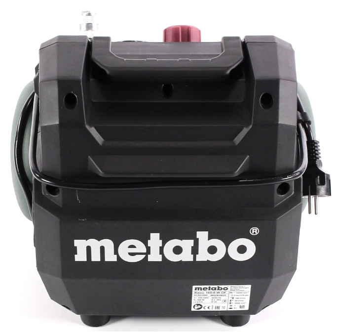 Компресор переносний Metabo Basic 160-6 W OF (601501000): 160 л/хв., 900Вт, 6 бар Київ - фото 14
