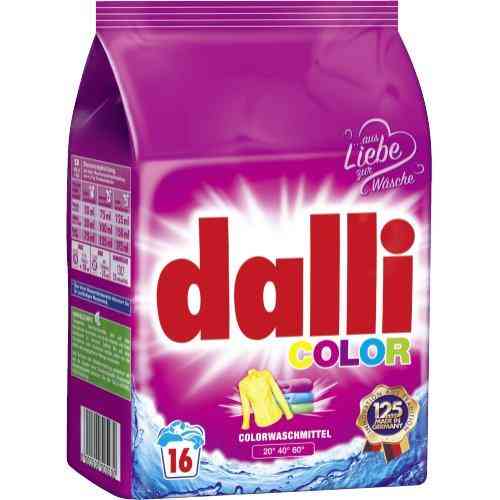 Бесфосфатный стиральный порошок Dalli Color для цветного белья, 1.04 кг (16 стирок) Львов