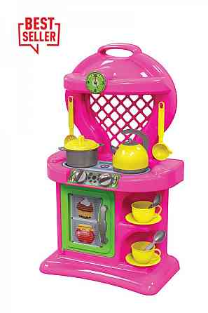 Детская игровая кухня 10 2155TXK с посудой Винница