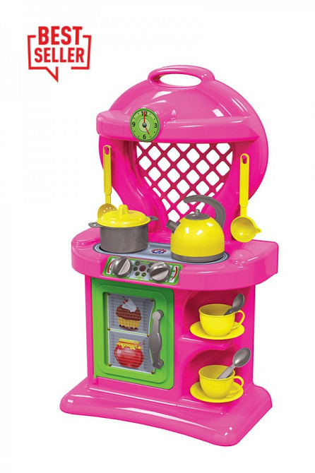 Детская игровая кухня 10 2155TXK с посудой Винница - изображение 4
