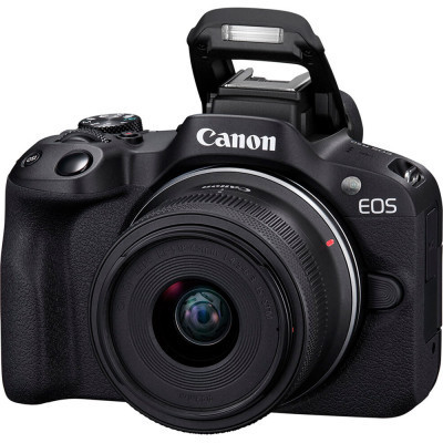 Цифровой фотоаппарат Canon EOS R50 + RF-S 18-45 IS STM Black Creator Kit (5811C036) Винница - изображение 11