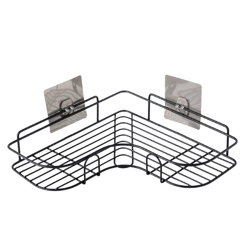 Полиця для ванної кімнати навісна трикутна метал Євроголд Житомир