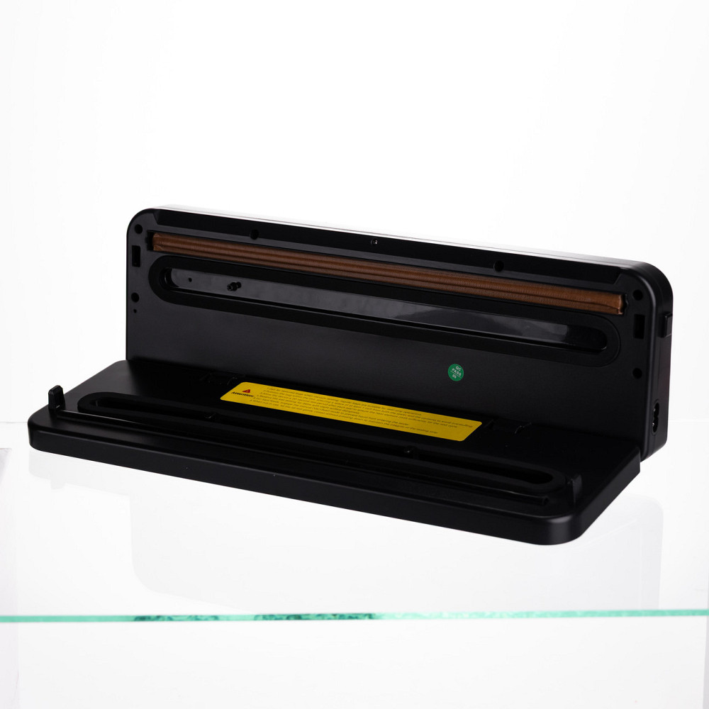 Вакууматор побутовий сенсорний для сухих і вологих продуктів 120 Вт із вбудованим різаком пакувальник вакуумний Білий HP-11-29W Коломыя - изображение 5