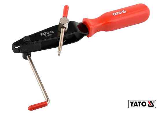 Щипці для хомутів на кожухи шарнірів YATO зі смугою до 10 мм [6/36] Одеса