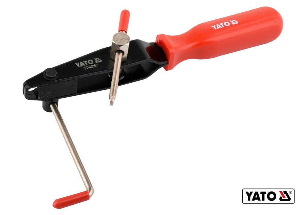 Щипці для хомутів на кожухи шарнірів YATO зі смугою до 10 мм [6/36] Одеса - фото 1