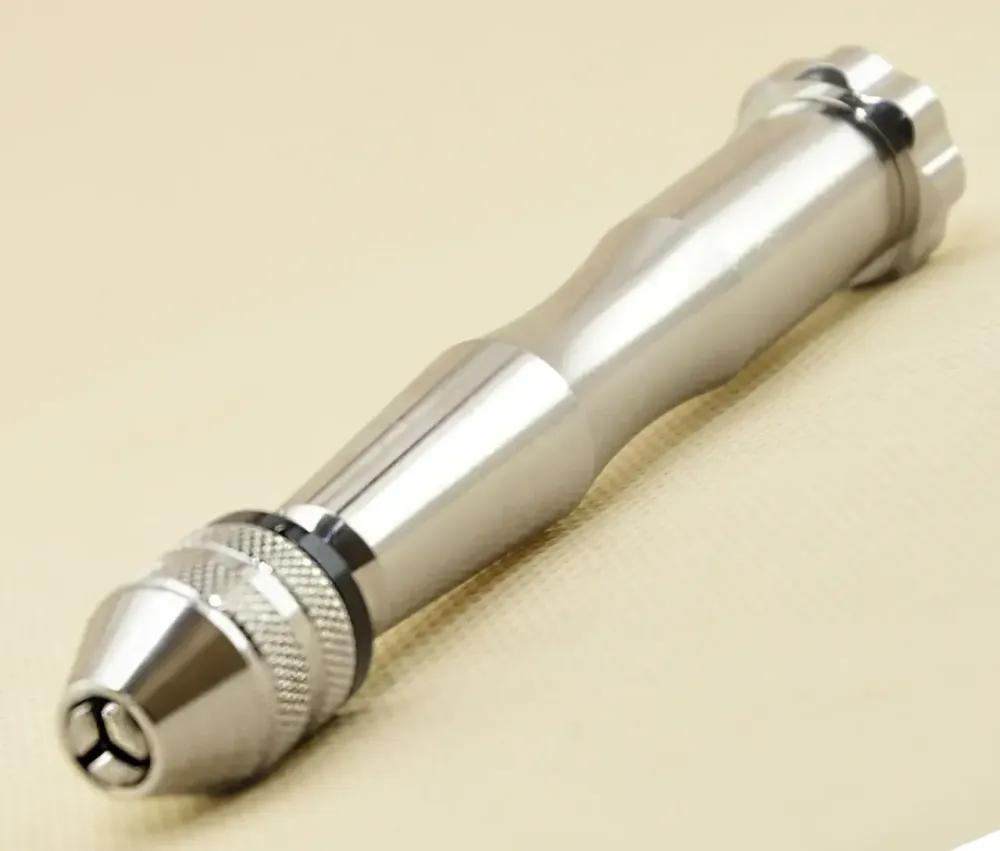 Мини дрель ручная №6С зажим от 0.3 до 3.5мм с кулачковый патрон отвертка держатель Полтава - изображение 1