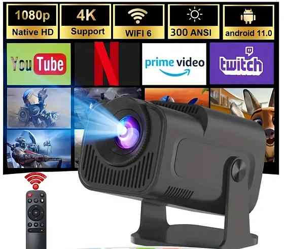 Проєктор з екраном 75" hy320 android bluetooth wifi Харків