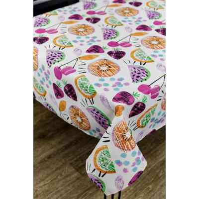 Скатерть Прованс Violet cherries 120х136 (032982) Винница