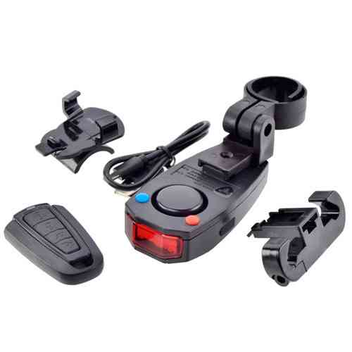 Велофонарь 3 в 1 Antusi A6 с гудком, сигнализацией и пультом ДУ Киев