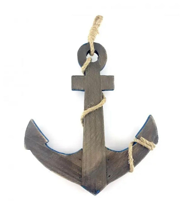 Панно Якір дерев'яний Київ - фото 3