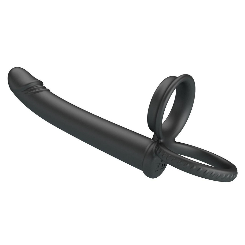 Силиконовая насадка на член для двойного проникновения Moses waterproof Sex Aura Киев - изображение 6