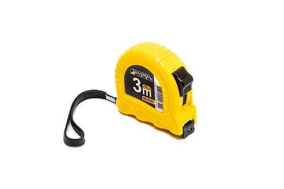 MASTERTOOL Рулетка MASTERTOOL 3 м×13 мм фіксатор полотна кнопка STOP протиковзний гачок 65-2103 Київ