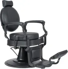 Барберське Крісло Weelko Fotel Fryzjerski Barberski Shor Black - Czarny Київ
