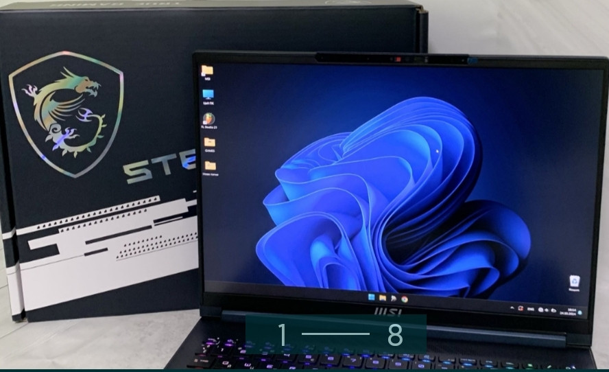 Ноутбук MSI Stealth 26 Studio RTX 4070/ i7/ 32Gb / 1TB. + Мишка Legion M600s. Киев - изображение 8