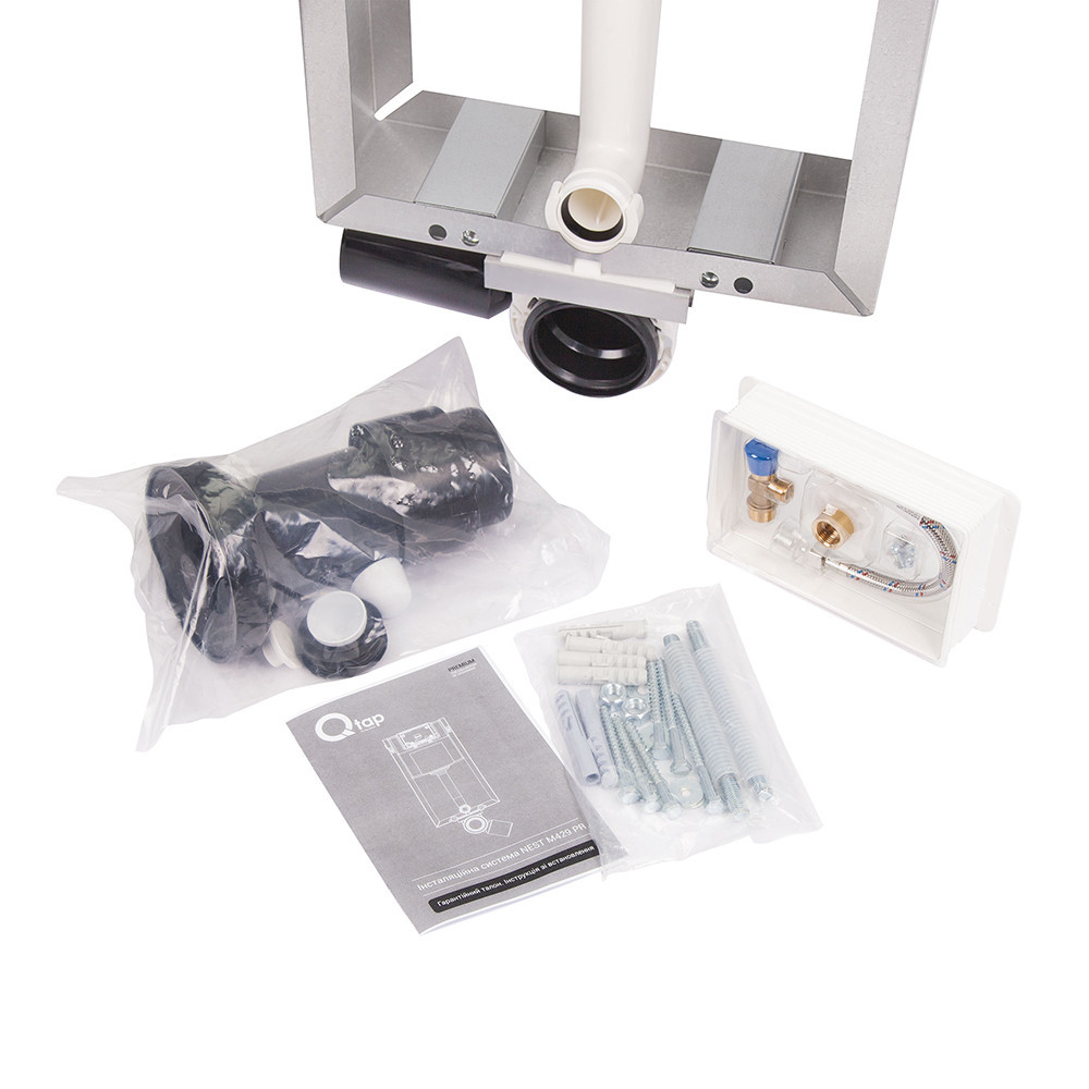 Змивний бачок прихованого монтажу для унітаза Qtap Nest QT0134M429 Київ - фото 5