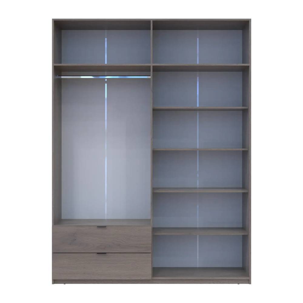 Шафа розпашна з антресоллю Doros Лукас 180х50х240 см Канноло (DRS-011882) Львів - фото 6