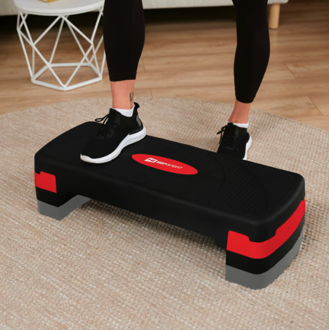 Степ платформа Hop-Sport HS-PP033AS чорно-червона Київ - фото 6