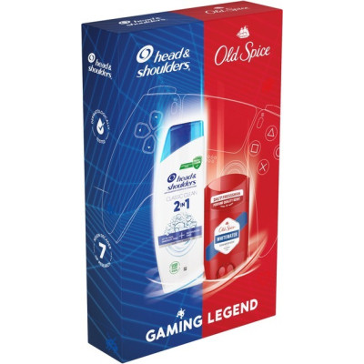 Набор косметики Head & Shoulders Шампунь против перхоти Основной уход 2-в-1 330 мл + Дезодорант-стик Old Spice Whitewater 50 мл (8006530042710) Винница - изображение 2