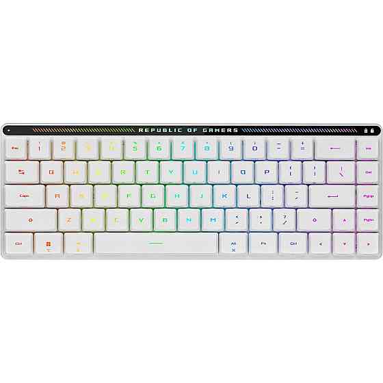 Клавіатура бездротова Asus ROG Falchion RGB WL BT White (90MP03EC-BKMA10) ( 15180 ) Харьков