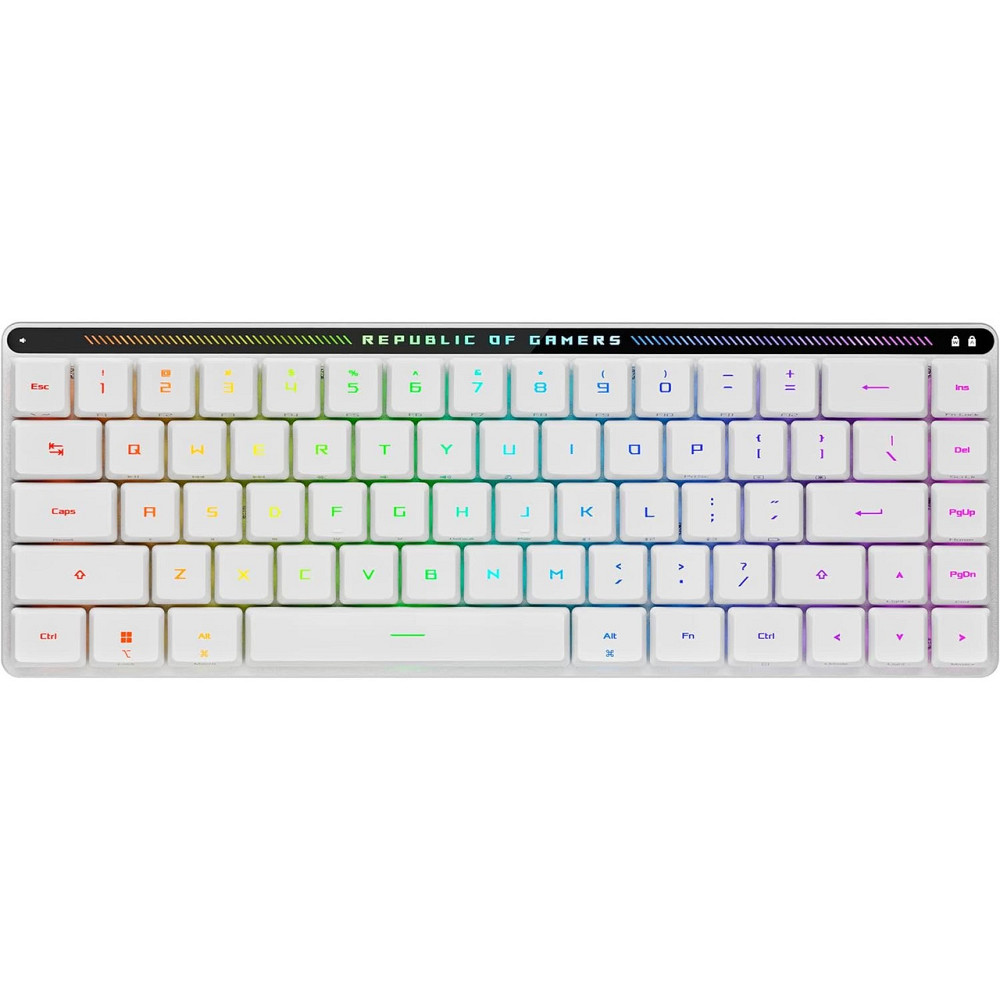 Клавіатура бездротова Asus ROG Falchion RGB WL BT White (90MP03EC-BKMA10) ( 15180 ) Харьков - изображение 1