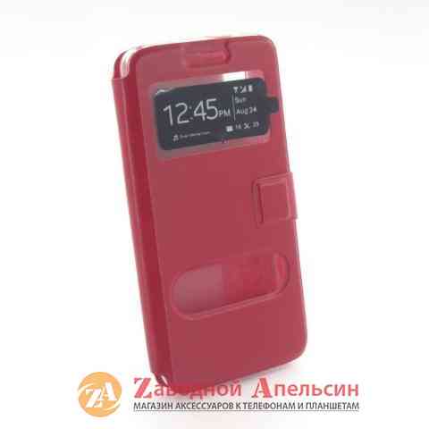 Чехол книга Lenovo P780 Smart Case red Одесса