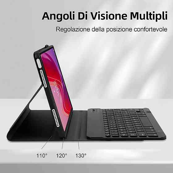 Чехол-клавиатура для планшета Lenovo Tab M11 11'' TB330XU, TB330FU захисний з тримачем для стилусу, чорний, QWERTY Київ