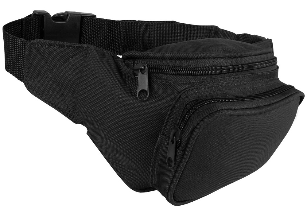 Універсальна Сумка на пояс на 3 відділення Mil-Tec від Sturm "Fanny Pack" (13512002) Black Нововолинськ - фото 5