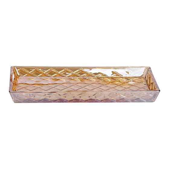 Блюдо для закусок скляне 27,5*13,5*2,5 см квадратне HP-YH-55 Коломия