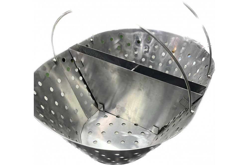 Корзинка для угля с разделителем для гриля Primo Oval L 011305 Код: 011305 Ровно - изображение 2