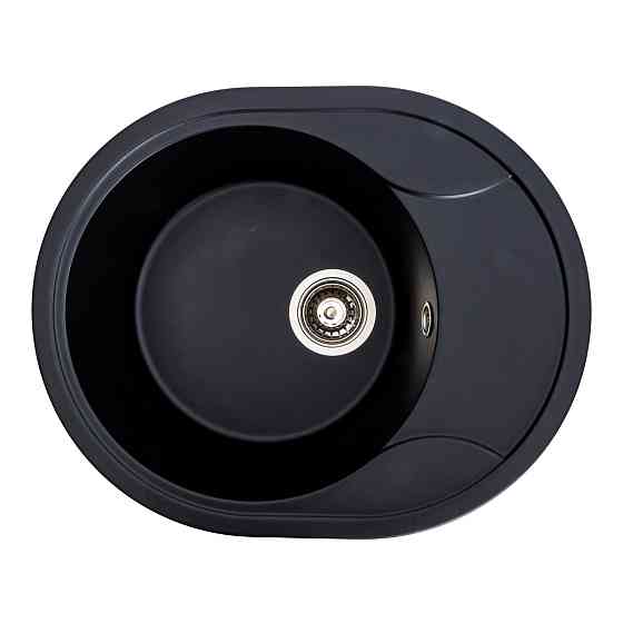 PLATINUM Гранітна мийка для кухні Platinum 5847 ONYX матова (чорна) Київ