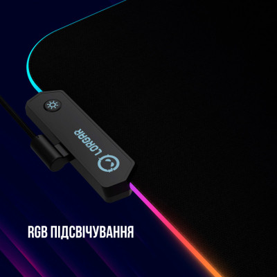 Коврик для мышки Lorgar Steller 919 RGB USB Black (LRG-GMP919) Винница - изображение 3