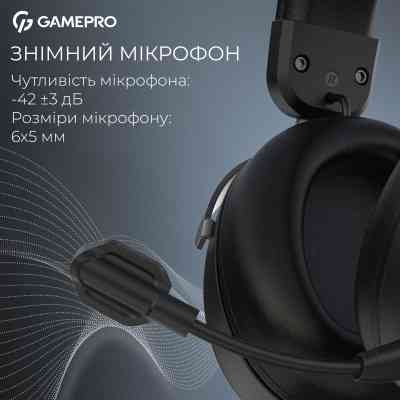 Навушники GamePro Asgard Freya Pro Wireless Black (HSW201B) Вінниця