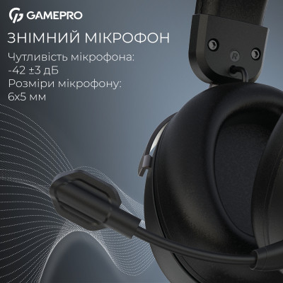Навушники GamePro Asgard Freya Pro Wireless Black (HSW201B) Вінниця - фото 4