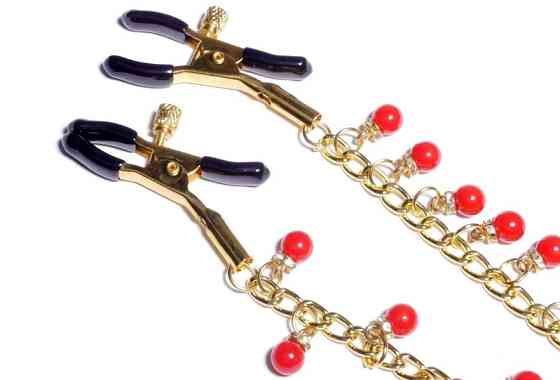 Затискачі для сосків Fetish Boss Series — No15 Exclusive Nipple Clamps Sex Aura Київ