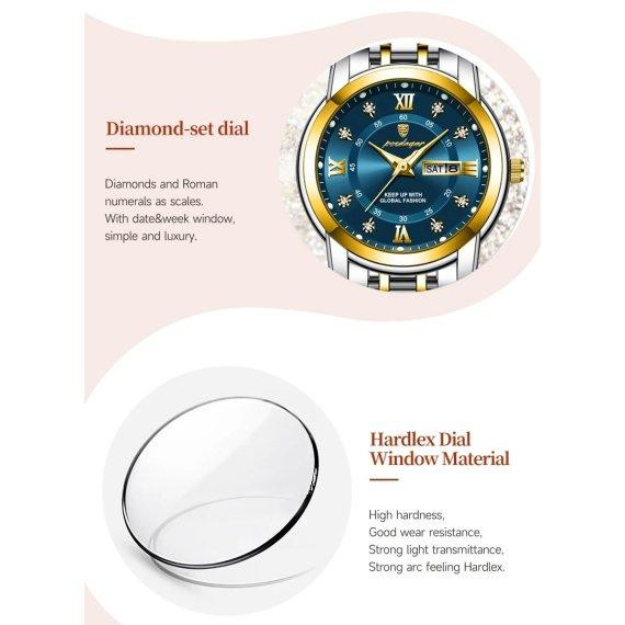 Комплект часов для пары Poedagar Unique Couple (женские и мужские) 2 шт. Винница - изображение 8