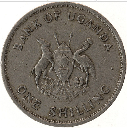 Uganda Уганда - 1 Shilling 1976 (АГ) Полтава - фото 1