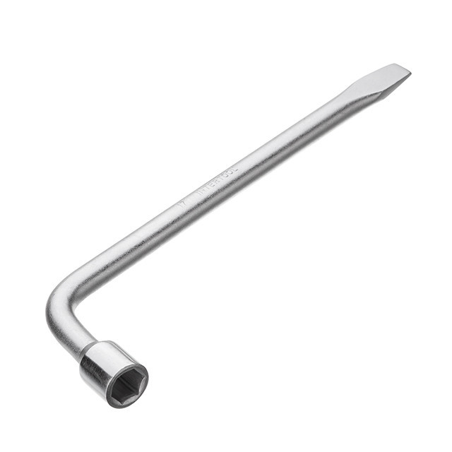 Ключ балонний L-подібний, 17×350 мм INTERTOOL XT-4217 Київ - фото 1