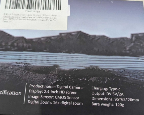 Цифровий фотоапарат ydi DCT-10 48MP 4K цифрова камера. Харків - фото 1