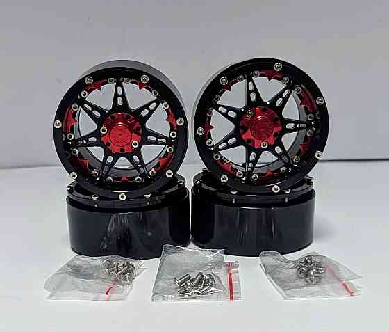 Алюмінієві колеса Beadlock для 1/10 RC Crawler Wraith Trx-4 D90 Scx10 (товар вживаний) Луцк