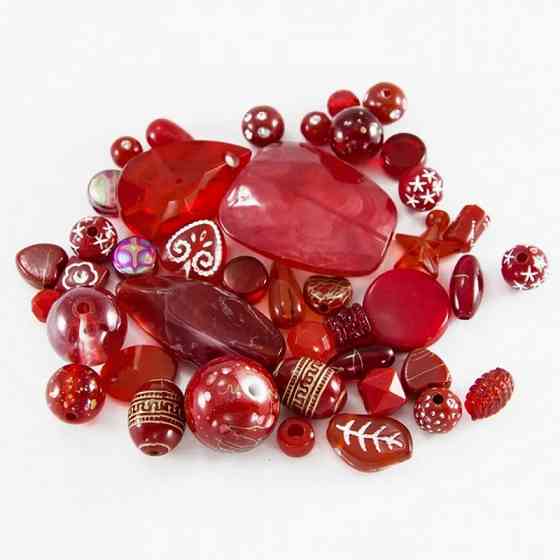 Декоративні намистинки для творчості Бомбей Dom Busin УТ100014229 в упаковці 86 шт Вінниця