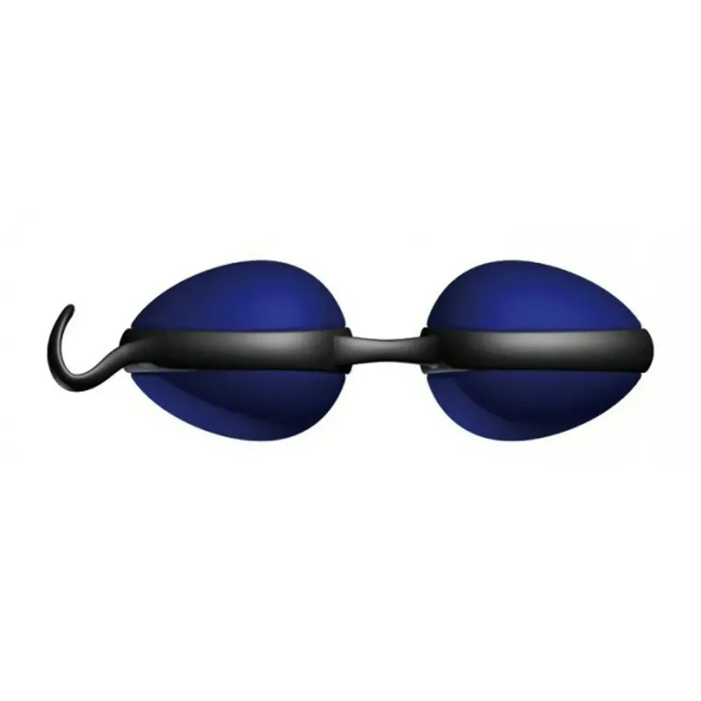 Вагінальні кульки JOYDivision Joyballs Secret синій-чорний, 3.7 см Sex Aura Київ - фото 2