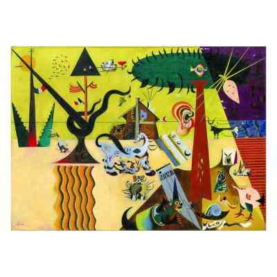 Пазл Eurographics Оброблена земля Жоан Міро 1000 елементів (6000-0858) Вінниця