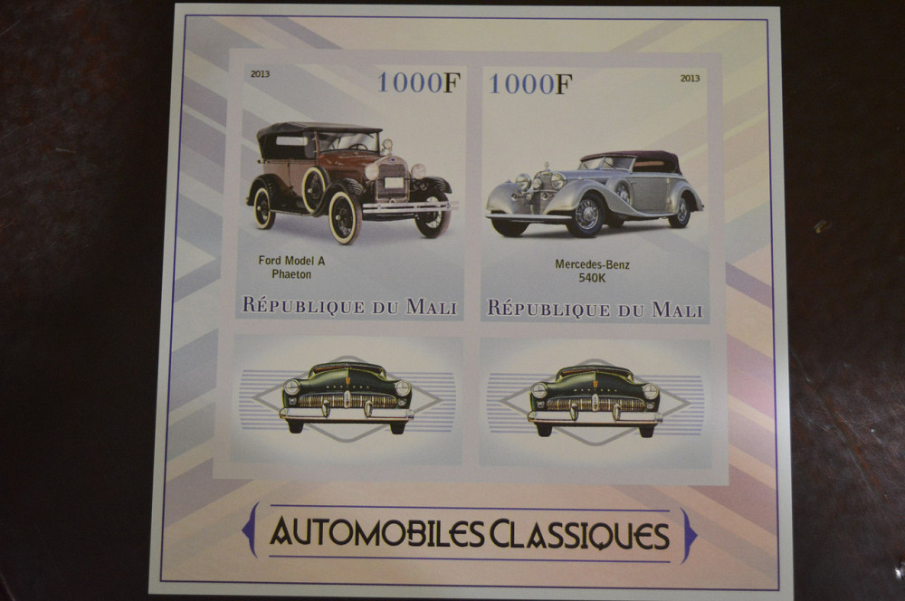 Малі. Марки. Транспорт. Блок. 2013 рік (В-3) Полтава - фото 1