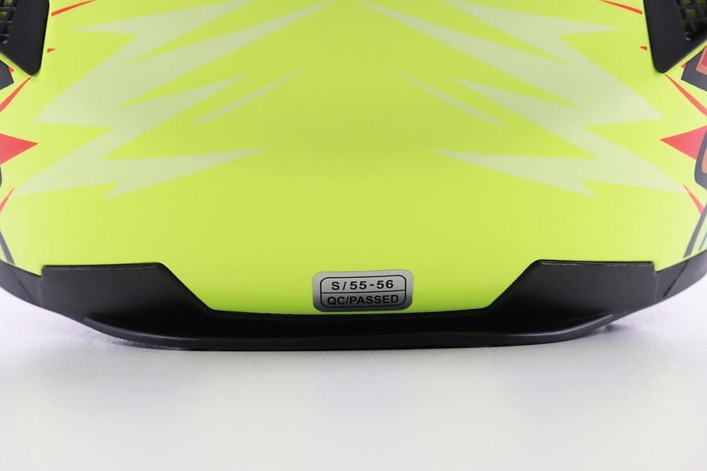 Шолом інтеграл, закритий+окуляри BLD-М61 S (55-56см), ЖОВТО-ПОМАРАНЧЕВИЙ "Buffalo" Київ - фото 8