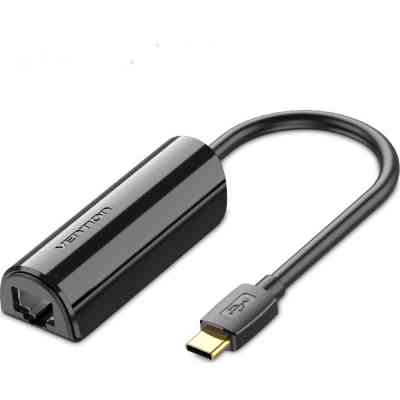 Переходник USB3.1 Type-C to Ethernet RJ45 1000 Mb Gigabit Vention (CFBBB) Винница
