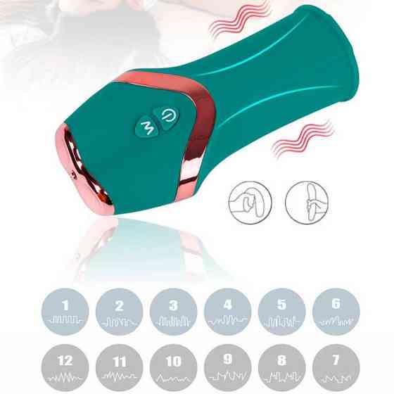 Мужской автоматический мастурбатор с вибрацией 