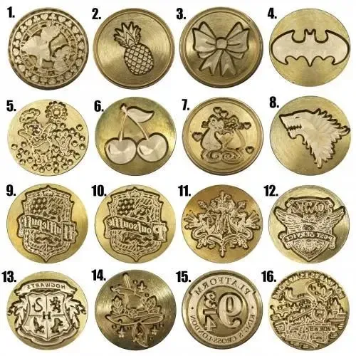 Сургучное клише с ручкой 30мм, 128 дизайнов Киев